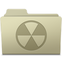 Burnable Folder Ash icon